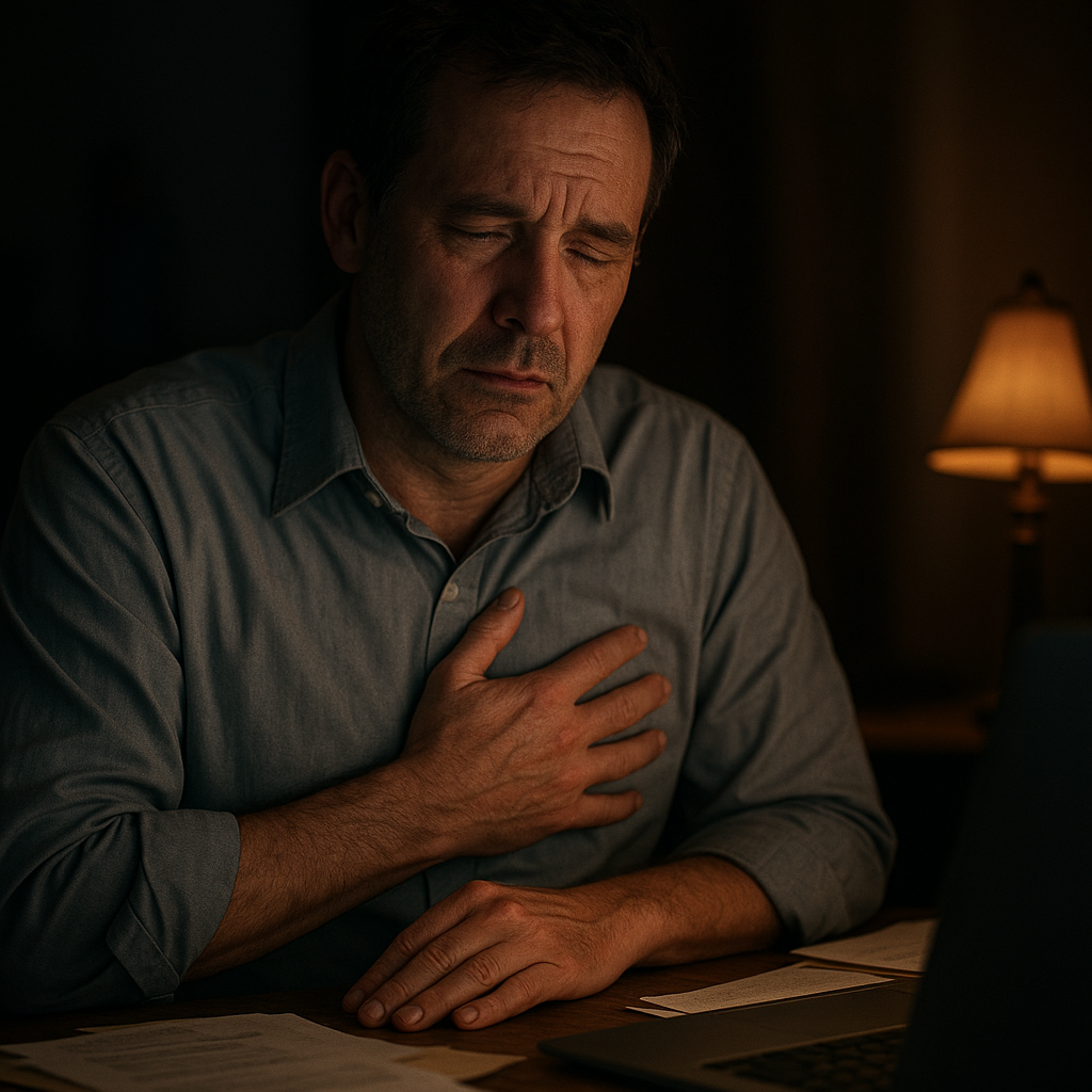 What Chronic Stress Actually Does to Your Heart Over Time
